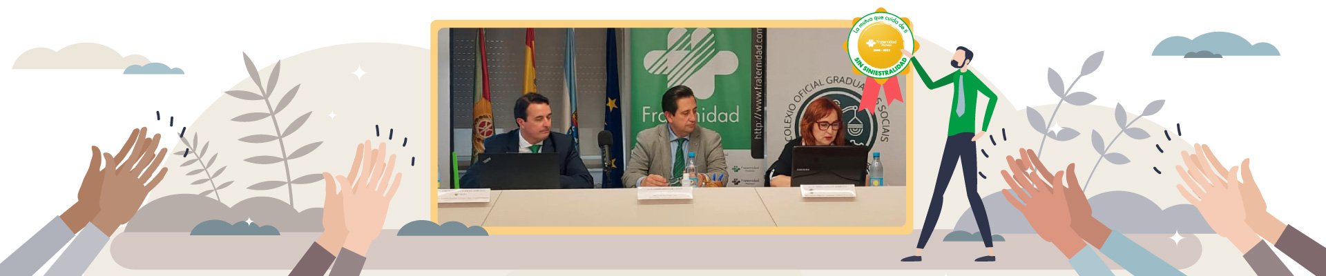 Fraternidad-Muprespa participa en la jornada del CGS de Pontevedra sobre la prestación CUME