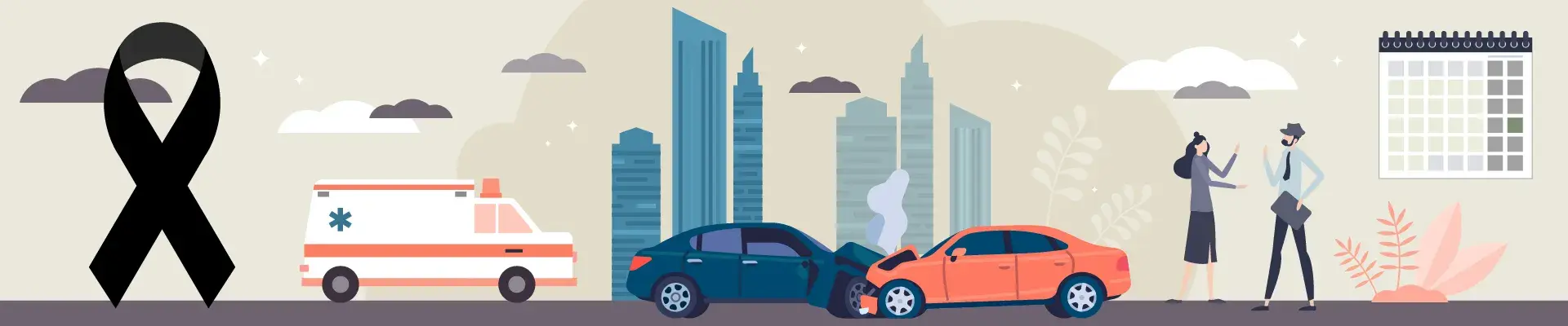 Banner Día Mundial accidentes de tráfico