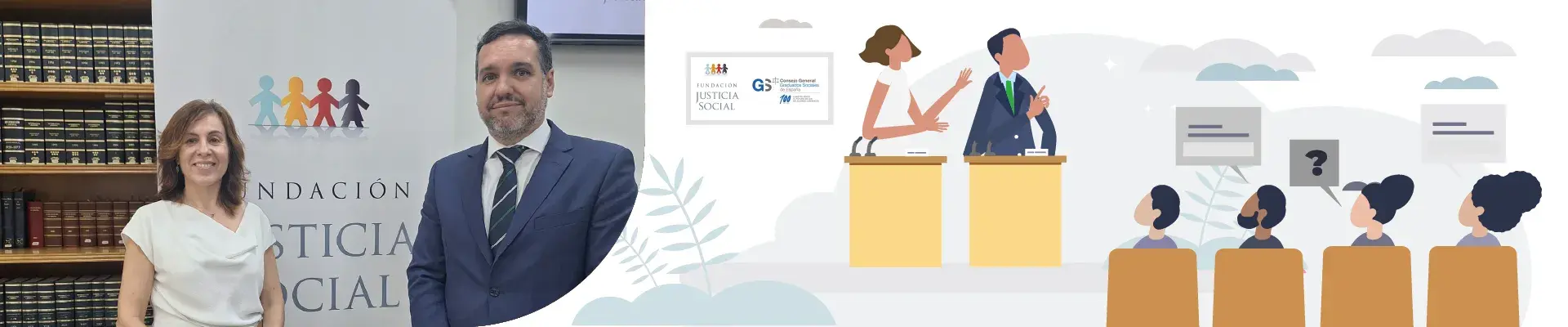 Esteban Mate participa en una jornada de la Fundación Justicia Social sobre mediación laboral