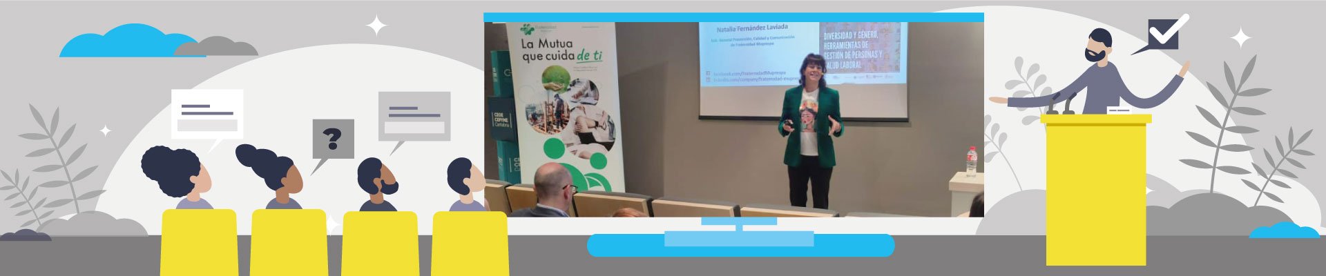 Fraternidad-Muprespa, en una jornada sobre diversidad y género de CEOE-CEPYME Cantabria