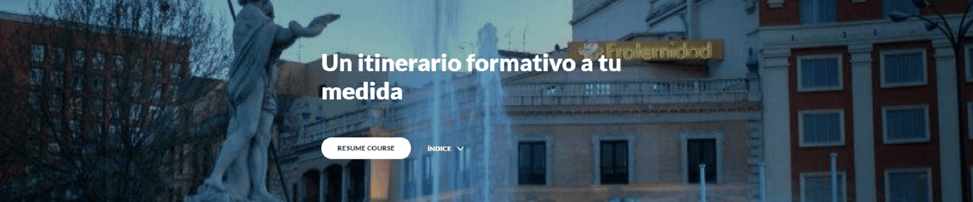 Itinerarios formativos Fraternidad Muprespa