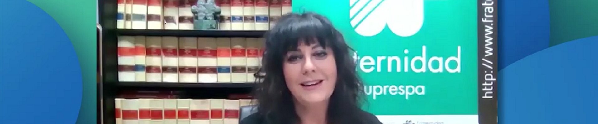 Natalia Fernández Laviada, durante el encuentro online