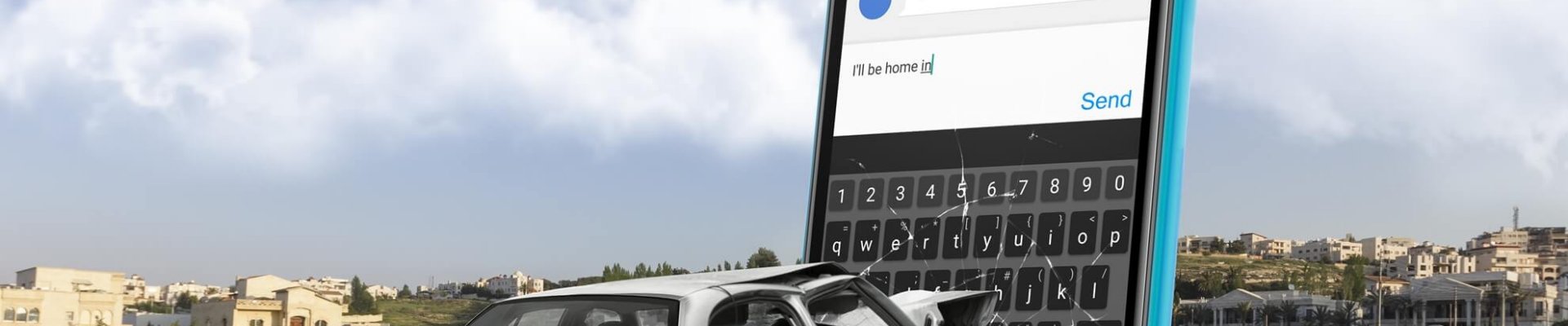 Imagen figurada accidente coche