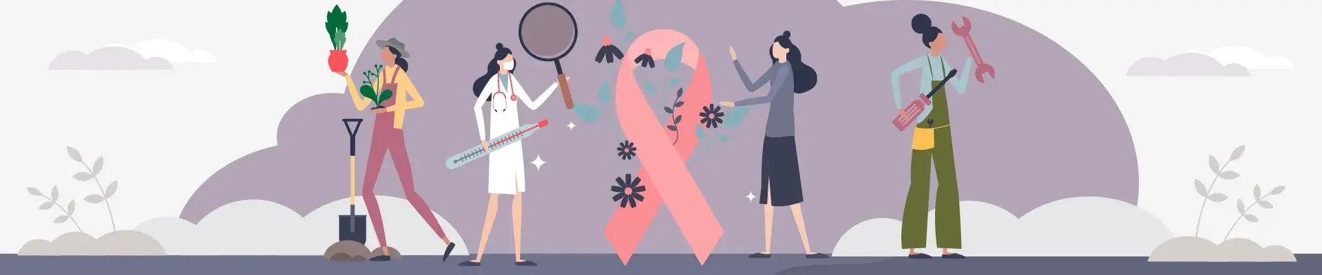 Día Mundial do Cancro de Mama: prevención, apoio e reincorporación ao traballo para protexer a saúde e o emprego