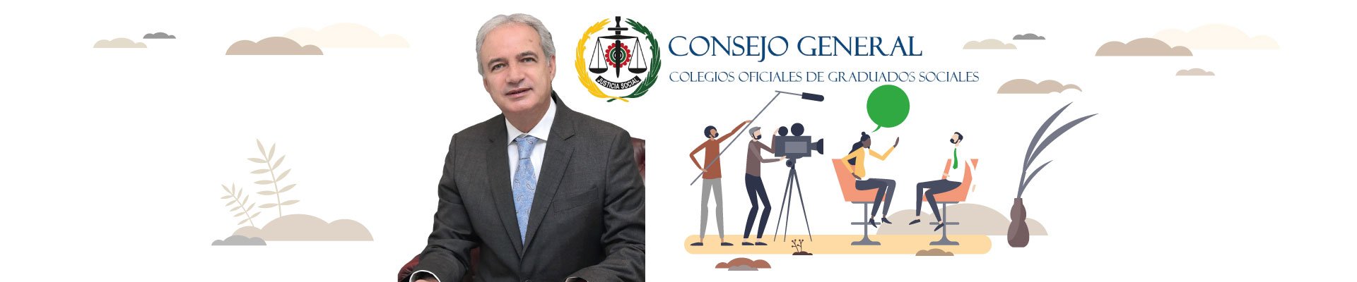 Entrevista a Ricardo Gabaldón, presidente del Consejo General de Colegios Oficiales de Graduados Sociales de España
