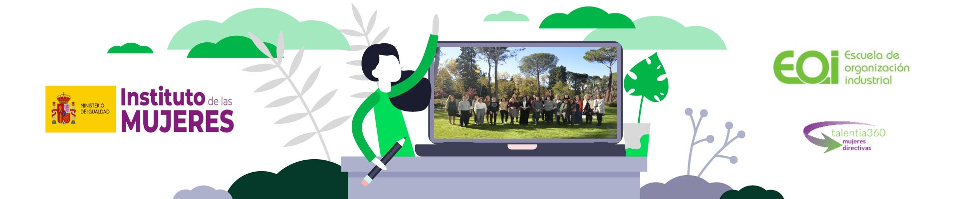 banner Fraternidad-Muprespa en Talentia 360. Mujeres Directivas