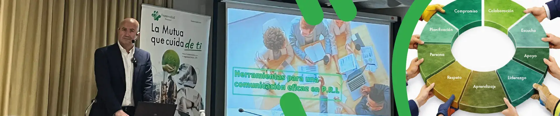 El CPRL de Sevilla celebra una jornada sobre comunicación eficaz en PRL, con presencia de Fraternidad-Muprespa