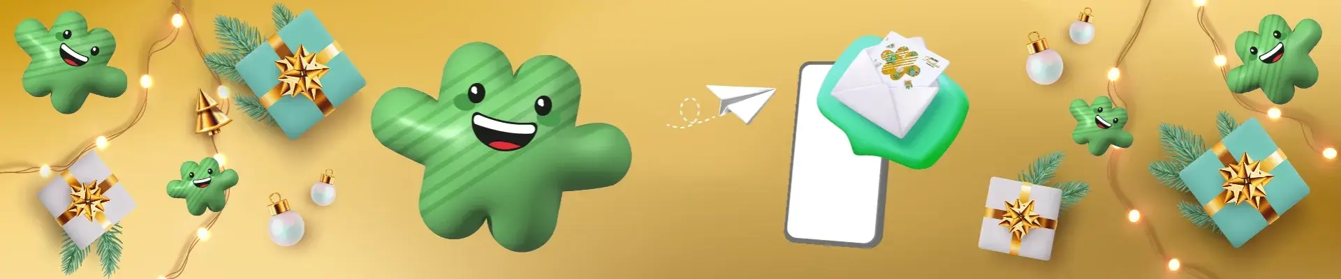 Felicitar y ayudar a felicitar la Navidad