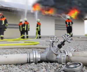 Bomberos incendio