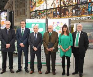Arrancan en Bilbao los actos del 90 aniversario de Fraternidad-Muprespa con la inauguración de una exposición de carteles sobre prevención y seguridad en el trabajo
