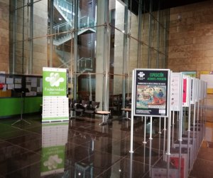 La exposición de carteles de prevención de riesgos laborales se puede visitar en la sede del INSS de Salamanca hasta el 7 de febrero