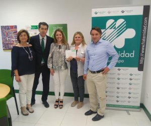 Fraternidad-Muprespa entrega el diploma Bonus 2014 a la empresa Automecánica Levante, S.L. en Castellón