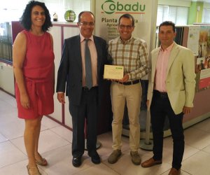Fraternidad-Muprespa de Zamora entrega el Bonus a la Soc. Coop. L. Bajo Duero COBADU