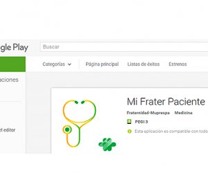Nueva aplicación móvil para pacientes de Fraternidad-Muprespa