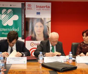 Fraternidad-Muprespa y Fundación ONCE colaboran para fomentar la inserción laboral de personas con discapacidad
