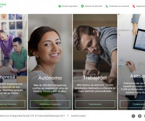 Fraternidad-Muprespa rediseña su portal Web