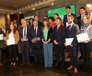 Fraternidad-Muprespa entrega los Premios Escolástico Zaldívar a la prevención y la salud