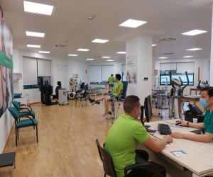 Gimnasio de rehabilitación del centro de Ciudad Real 