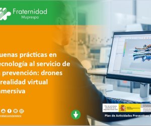 Portada de la Guía de buenas prácticas en tecnología aplicada a la PRL 