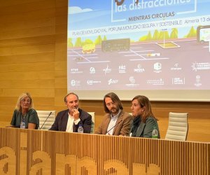 Imagen de los ponentes en la mesa Matilde Góngora, Antonio Casimiro, Juan José Mesa y Sonia Medrano