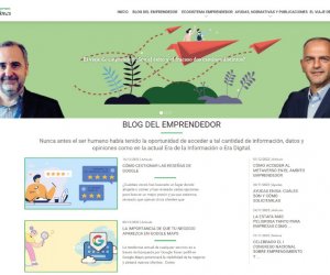 Imagen del nuevo Portal del Emprendedor de Fraternidad-Muprespa 