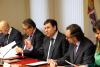 Firma de convenio Fraternidad-Muprespa, otras mutuas y Consejeria de Castilla y León