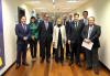 Representantes de la mutua y la junta de Castilla y León