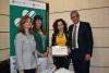 Entrega diploma Bonus a las empresas de Murcia_Fraternidad-Muprespa