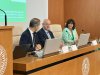 Amós García, Gabriel Aguilera y Natalia Fdez. Laviada
