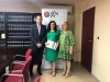 Imagen de la firma del acuerdo entre Fraternidad-Muprespa y el Colegio de Graduados Sociales de Castellón