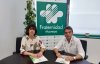 Imagen de la firma del acuerdo entre Fraternidad-Muprespa y el Colegio de Graduados Sociales de Ciudad Real