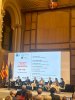 Eva Ramón, junto a representantes de las diferentes Mutuas