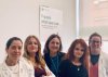 Sara Álvarez conoció el centro asistencial de la Mutua en Avilés