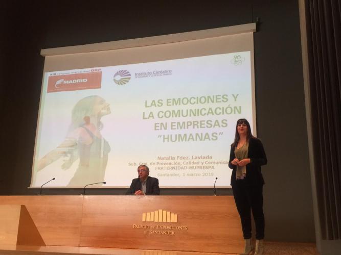 Santander acoge la jornada precongresual ORP, centrada en las empresas saludables, con participación de Fraternidad-Muprespa