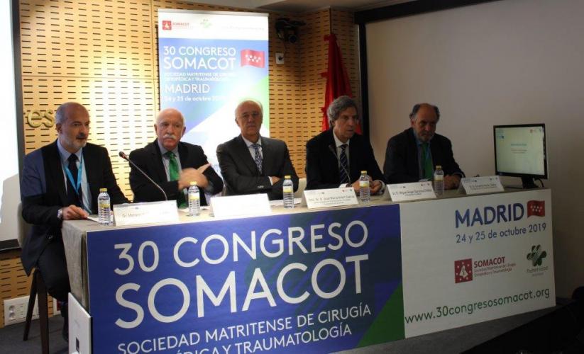 Congreso SOMACOT una de cada cinco consultas médicas en la sanidad madrileña es de traumatología