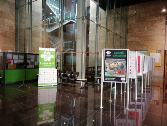 La exposición de carteles de prevención de riesgos laborales se puede visitar en la sede del INSS de Salamanca hasta el 7 de febrero