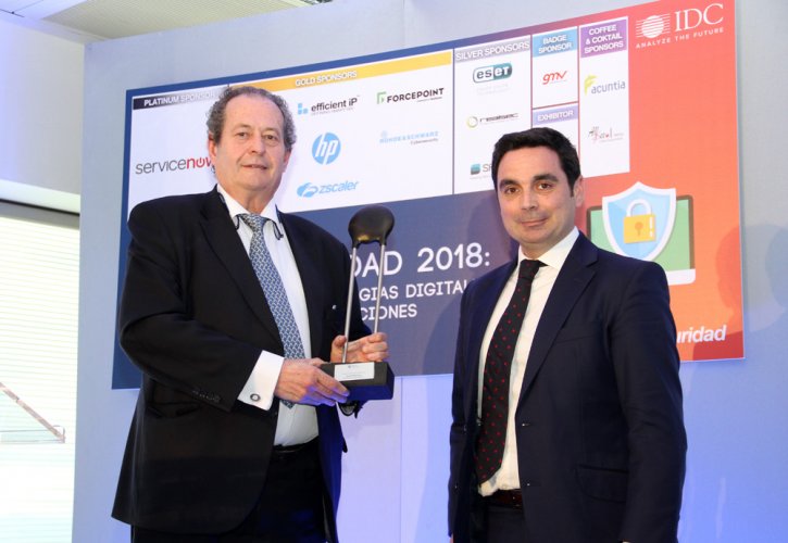 CISO AWARDS para Jorge Vidal de Fraternidad-Muprespa CISO AWARDS para Jorge Vidal de Fraternidad-Muprespa