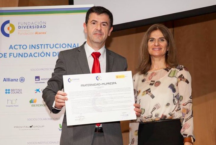 FRATERNIDAD-MUPRESPA HA RENOVADO EL COMPROMISO CON LA GESTIÓN DE LA DIVERSIDAD EMPRESARIAL FRATERNIDAD-MUPRESPA HA RENOVADO EL COMPROMISO CON LA GESTIÓN DE LA DIVERSIDAD EMPRESARIAL