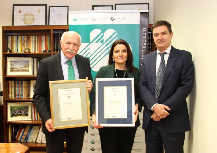 Fraternidad-Muprespa sigue apostando por la calidad y el medioambiente Fraternidad-Muprespa sigue apostando por la calidad y el medioambiente