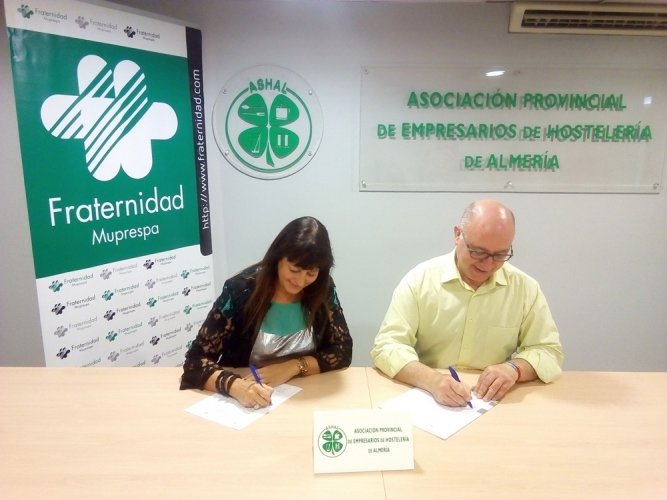 Fraternidad-Muprespa y ASHAL firman un convenio de colaboración Fraternidad-Muprespa y ASHAL firman un convenio de colaboración