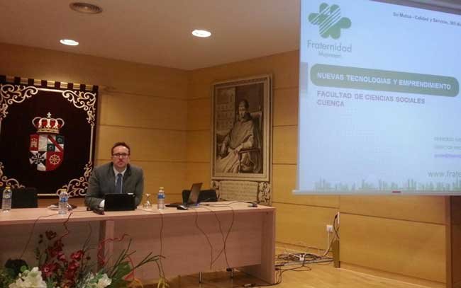 LA MUTUA FRATERNIDAD-MUPRESPA PARTICIPA EN CUENCA EN UNA JORNADA DE EMPRENDIMIENTO ORGANIZADA POR LA UNIVERSIDAD DE CASTILLA-LA MANCHA. LA MUTUA FRATERNIDAD-MUPRESPA PARTICIPA EN CUENCA EN UNA JORNADA DE EMPRENDIMIENTO ORGANIZADA POR LA UNIVERSIDAD DE CASTILLA-LA MANCHA.
