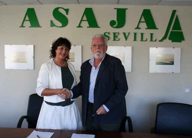 LA MUTUA FRATERNIDAD-MUPRESPA Y ASAJA-SEVILLA FIRMAN UN CONVENIO DE COLABORACIÓN.