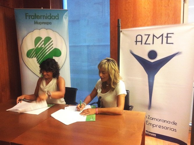 LA MUTUA FRATERNIDAD-MUPRESPA Y LA ASOCIACIÓN ZAMORANA DE MUJERES EMPRESARIAS FIRMAN UN CONVENIO DE COLABORACIÓN. LA MUTUA FRATERNIDAD-MUPRESPA Y LA ASOCIACIÓN ZAMORANA DE MUJERES EMPRESARIAS FIRMAN UN CONVENIO DE COLABORACIÓN.