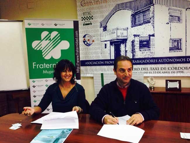 La mutua Fraternidad-Muprespa firma un convenio de colaboración con la Asociación del Taxi de Córdoba (AUTTACOR) La mutua Fraternidad-Muprespa firma un convenio de colaboración con la Asociación del Taxi de Córdoba (AUTTACOR)