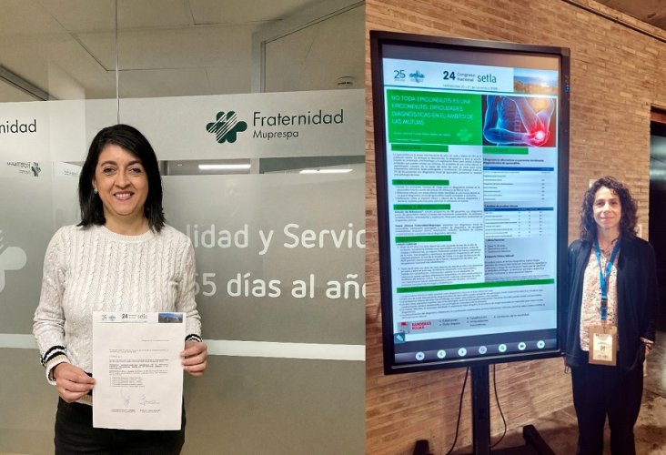 Doctoras Osorio y Encinas, con sus reconocimientos en la edición de 2025 del Congreso SETLA