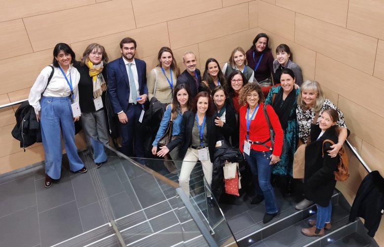 Foto de grupo de participantes de Fraternidad-Muprespa en el Congreso 