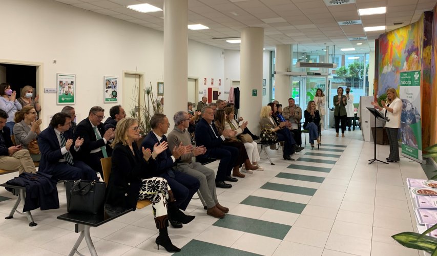 Imagen de la celebración del acto en la dirección Provincial de Fraternidad-Muprespa en Burgos