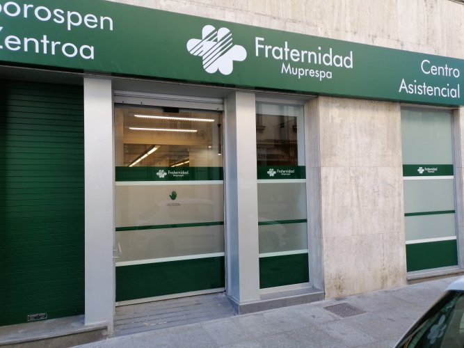 Fachada de la nueva sede de Fraternidad-Muprespa en Eibar 
