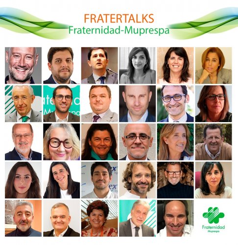 Imagen de algunos de los ponentes de Fratertalks