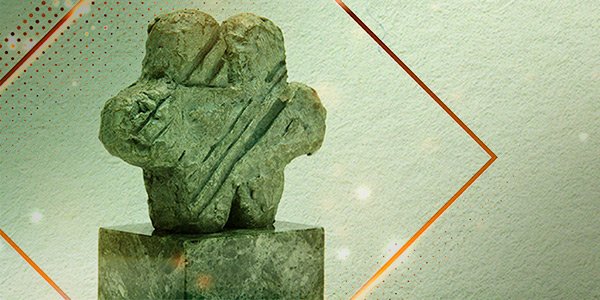 Imagen de la escultura del Premio Escolástico Zaldívar